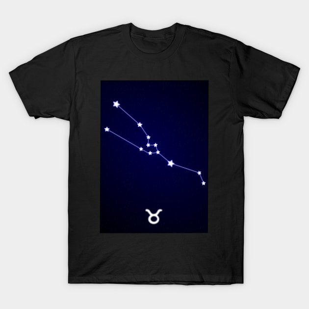 Taurus Constellation T-Shirt by EddyBispo